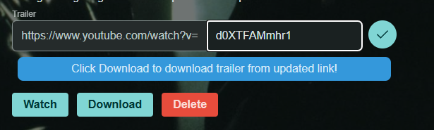Media - Save YouTube Trailer ID