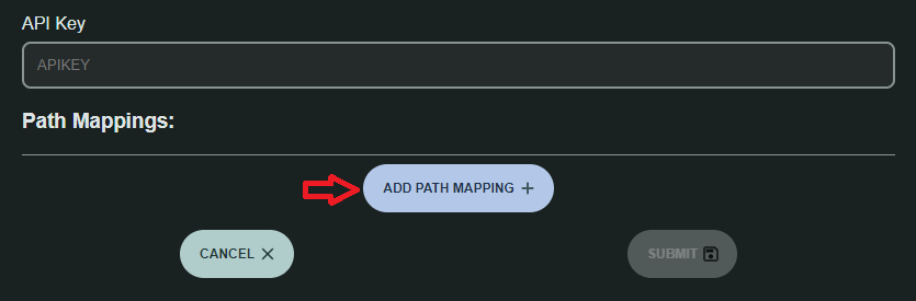 Add Path Mapping